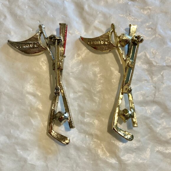 Vintage Gerrys golf brooches--your choice $10 each - Picture 2 of 3